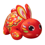 Maxbell Rabbit Plush Toy Cartoon Ornament Plush Animal Doll for New Year Style C