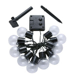 Maxbell Solar Power 10 LEDs Small Round Balls String Lights Fairy Light Festival Colorful