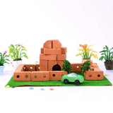 Max DIY Brick Castle Science Experiments Kit Best Gift for Kids Educational Toy