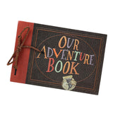 Maxbell Scrapbook with Embossed Letter Cover for Couple Writing Style B