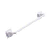 Maxbell Stable Over Cabinet Towel Bar Strong Carrying Capacity for Bathroom Wall long white