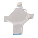 Maxbell New HighSpeed Four-in-one Metal Mobile Phone Flash Drive Memory U Disk 32GB