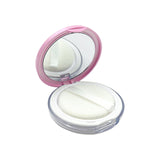 Maxbell Loose Powder Container Mini Compact Cosmetic Holder 3G for Household Travel Pink