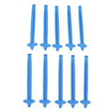 Maxbell 10Piece Plastic Double-end Disassemble Pry Bar for Apple Phones Tablets Blue