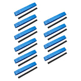 Maxbell 10 Pieces Tennis Overgrip Anti Skid Racket Grip Tape for Motorbike Handlebar Blue