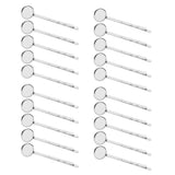 Max 20Pcs blank cabochon beads hair clip setting base round 12mm Platinum