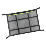 Maxbell Car Ceiling Cargo Net Pocket Car Roof Storage Organizer for Van Camping Green