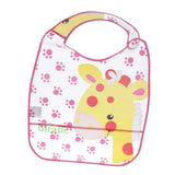 Maxbell Adult Mealtime Clothes Protector Bib Dining Aid Waterproof Washable Giraffe