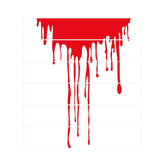 Max 6pcs/set 3D Stairway Decals Blood Riser Sticker Stair Decals Staircase Mural