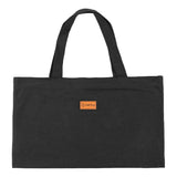 Maxbell Black Canvas Women Shoulder Tote Bag Picnics Retro Durable