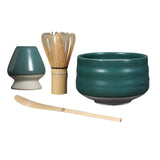 Maxbell Japanese Matcha Whisk Holder Matcha Scoop Ceramics Matcha Whisk Holder Matt green