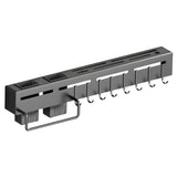 Maxbell Kitchen Pot Pan Hanging Rack Storage Shelf Cutter Rack 8 Hooks for Kitchen