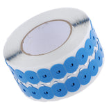 Max 1000x Mini Round Eyewear Glasses Lens Edging Anti-Slip Blocking Sticker Pads
