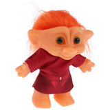 Maxbell Handmade Vintage Trolls Doll Dollhouse Mini Figures Toy Cute Little Guys New