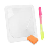Maxbell Writing Board Handwriting Early Math Educational Toy for Toddler Students white