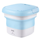 Maxbell Home Travel Laundry Machine Portable Laundry Machine for Camping Blue