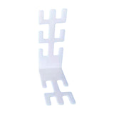 Maxbell Pet Anesthesia Breathing Circuit Bracket Universal L shaped Threaded Holder White