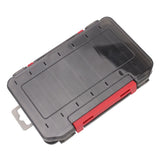 Maxbell Squid Jig Box Both Side Storage Lure Case Holder Black 14 Compartments