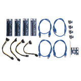 Max PCI E to USB 3.0 HUB PCI Express Expansion Card Adapter 4 Ports 5Gbps Speed