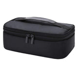 Maxbell Portable Insulated Lunch Box Leakproof Tote Bag for Picnic Office Work Black