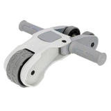 Maxbell Foldable Ab Roller Wheel Core Training Ab Machine Abdominal Exercise Wheel Gray No Display