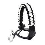 Maxbell Wide Mouth Bottle Paracord Handle Cord Braided Rope 12/18/21/24/32/40/64oz Black White