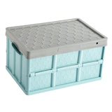 Maxbell Storage Container Clothes Books Folding for Picnic Garden Home blue