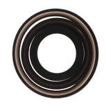 Max Maxb 3Pcs Saxophone Mute Ring Dampener Rubber Bell Protecor Replacements Parts