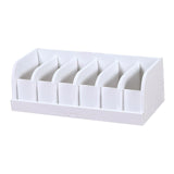 Maxbell Belt Organizer 6 Compartments Storage Box Belts Rack for Closet Shop Wardrobe