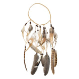 Maxbell Bohemian Indian Feather Headband Hippie Tassel for Festival Prom Women