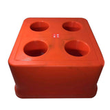 Maxbell BT30 BT40 BT50 Tool Holder Storage Box PP Plastic Box for CNC Parts 4 Hole