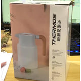 Maxbell Thermal Coffee Carafe Stainless Steel Milk Kettle 1300ml Coffee Pot for Drom Green