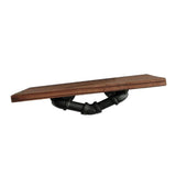 Max Metal Wooden Wall Shelf Iron  Board Sundries Storage Rack Shelf S
