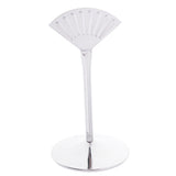Max Stainless Steel Sector Wedding Name Card Holders Table Decor 6inch Silver