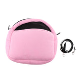 Maxbell Small Pet Outdoor Travel Bag Hamster Sleeping Bed Carrier Bag L Pink