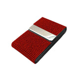 Maxbell ID Card Holder Wallet Pocket for ID Card Red