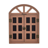 Maxbell Window View Chalkboard Message Board Hanging for Restaurant Menu Bedroom Brown