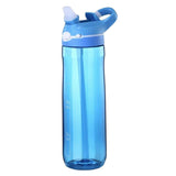 Maxbell Portable Tritan Water Bottle with Straw Outdoor Coffee Cup Home Car Blue - Aladdin Shoppers
