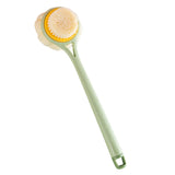 Maxbell 2 in 1 Long Handle Shower Body Brush Body Exfoliator for Elderly Men/Women green color brushes