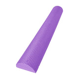 Maxbell Lightweight Yoga Column Roller Foam Roller Massage Semicircle for Home Gym Violet