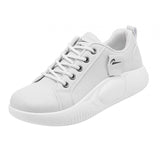 Maxbell Women Casual Sneakers Breathable Running Shoes for Outdoor Trekking Female 37 Beige