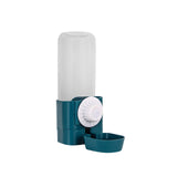 Maxbell Puppy Cat Hanging Bowl with Water Bottle Convenient Water Supply Device Blue