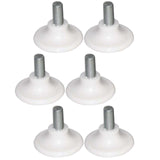 Maxbell 6 Pieces Furniture Levelers Leveling Feet for Furniture Chair 0.8cmx2cm