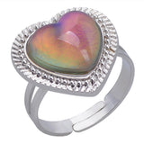 Max Emotion Feeling Color Change Mood Ring Temperature Ring Love Heart