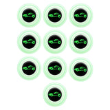 Maxbell 10Pcs Car Door Anti Collision Gasket Thickening for Automobile Truck With luminous