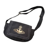 Maxbell Women Canvas Bag Stylish Adjustable Shoulder Strap Shopping Bag for Travel Black