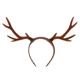 Max Maxb Artificial Deer Horns Costume Hair Headband Hoop Hairwear DIY Accessories