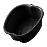 Maxbell Multipurpose Foot Soaking Tub Foot Bath Basin with Hanging Hole Lightweight