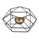 Max Creative 3D Geometric Candlestick 13x8.5cm
