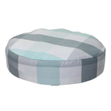 Max Polyester Round Bar Stool Cover Slipcover Replacement Grid-33cm